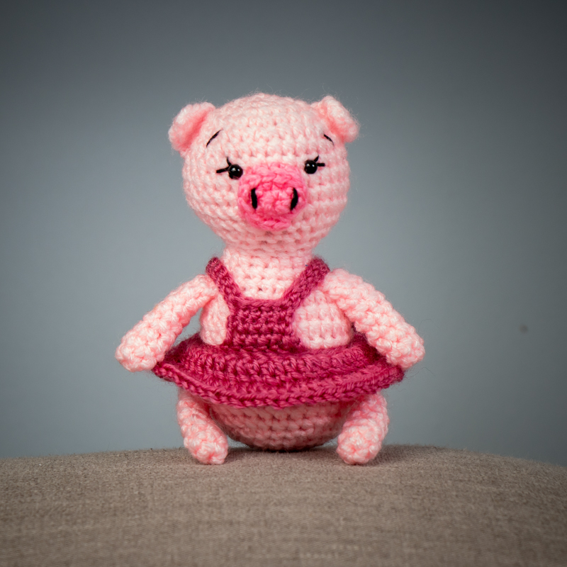 Счастливый поросенок 2019 12 см