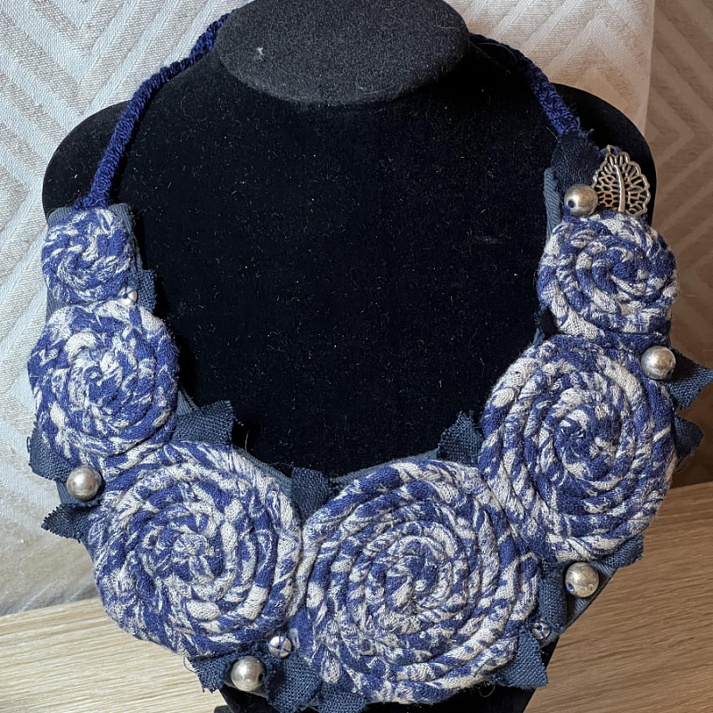 Намисто Зимові квіти