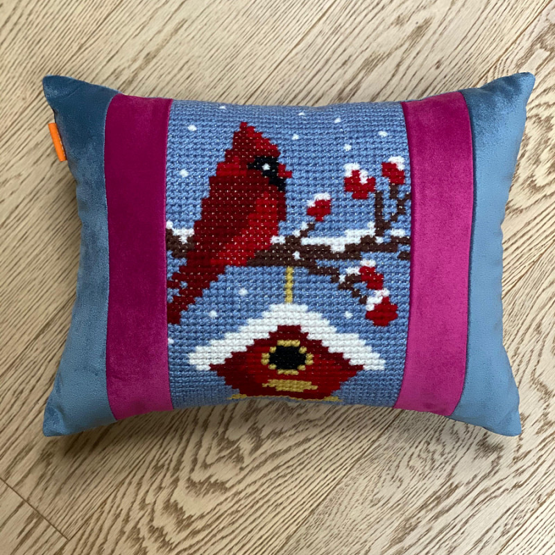 Снегирь 30х40 см