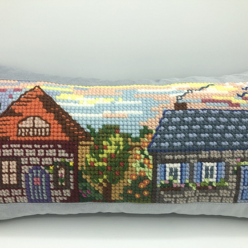 Закат под Эдинбургом 25х50 см