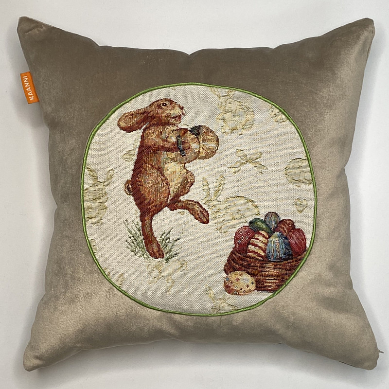 Пасхальные мотивы 6 Танцующий кролик 35х35 см