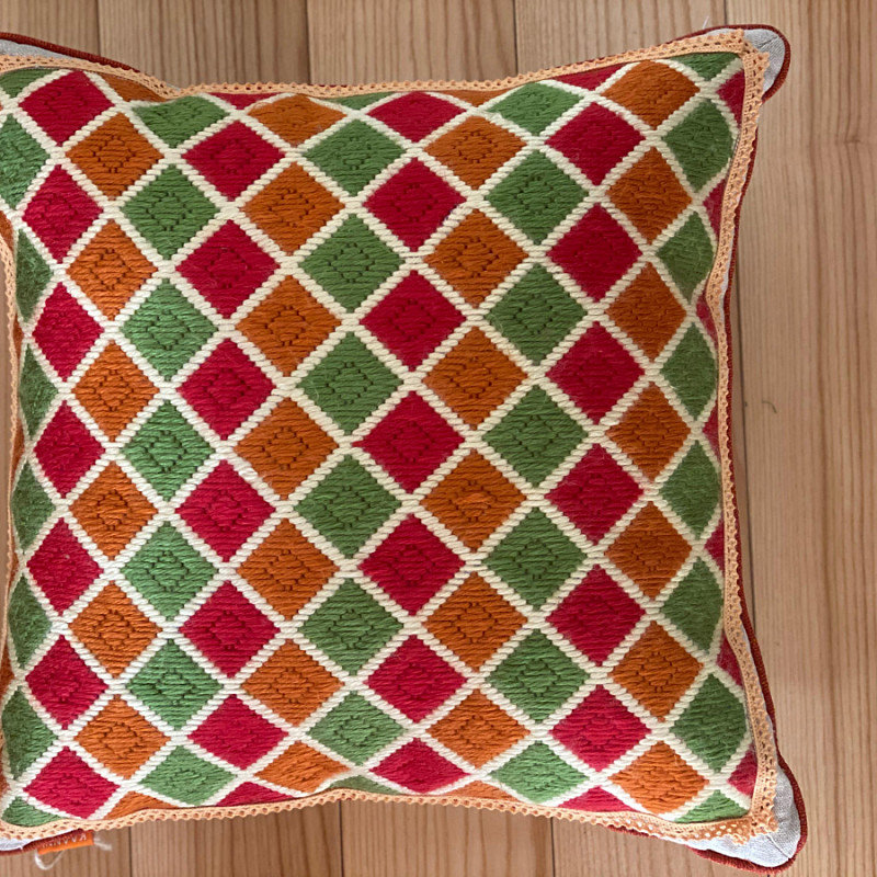 Оранжевая абстракция 45х45 см