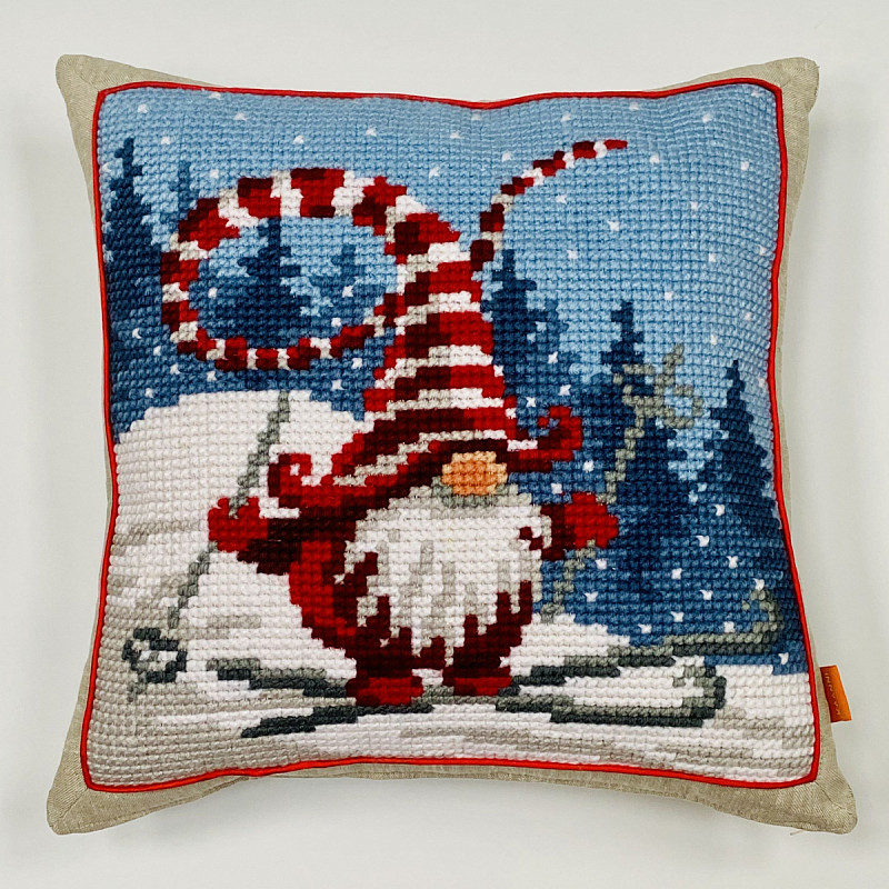 Гном на лыжах 45х45 см