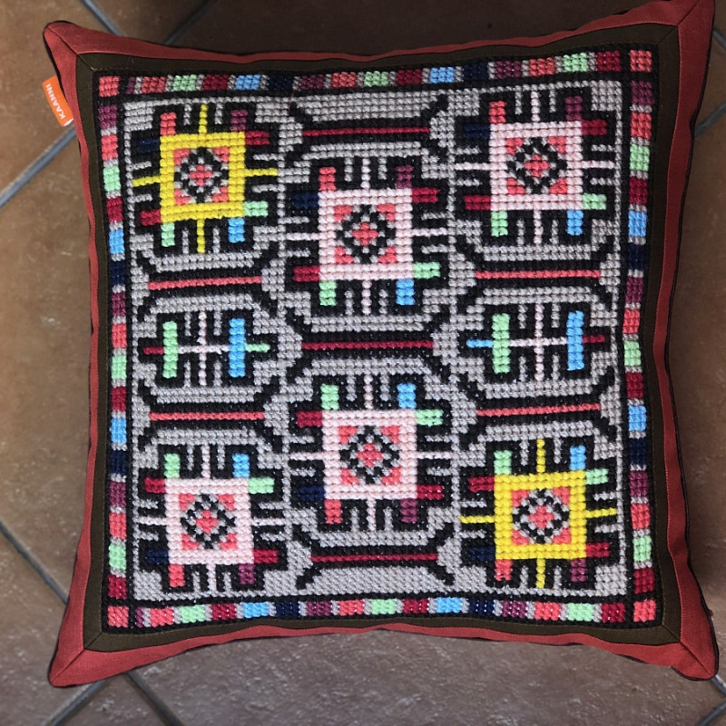 Этно-стиль терракот 45х45 см