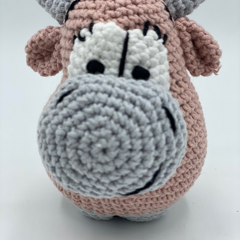 Бычок радостный, символ 2021 года 12 см