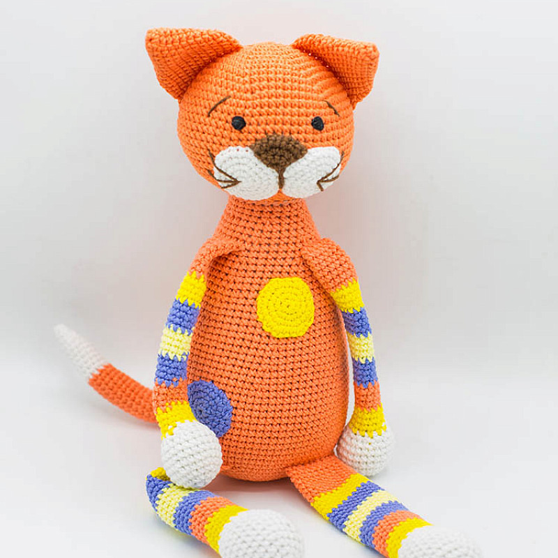 Котик пестрый 45 см